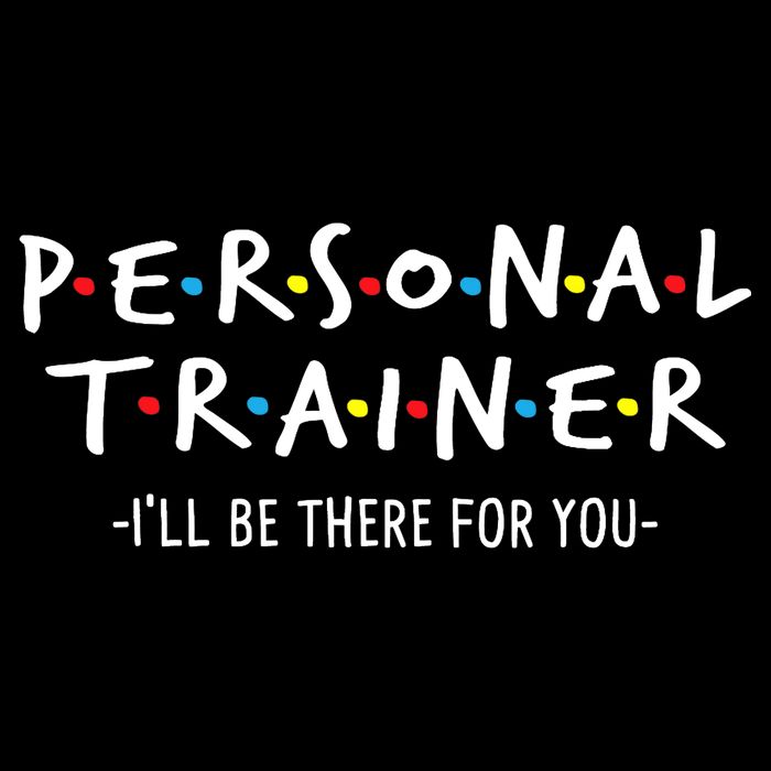 I'll Be There For You Personal Fitness Trainer Gym Workout 16 in Basic Backpack