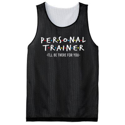 I'll Be There For You Personal Fitness Trainer Gym Workout Mesh Reversible Basketball Jersey Tank