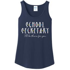 ILl Be There For You Office School Secretary Admin Staff Ladies Essential Tank