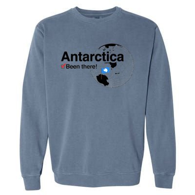 Ive Been There Antarctica Travel Garment-Dyed Sweatshirt