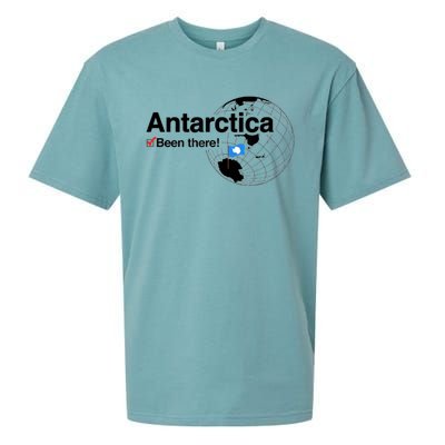 Ive Been There Antarctica Travel Sueded Cloud Jersey T-Shirt