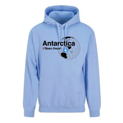 Ive Been There Antarctica Travel Unisex Surf Hoodie