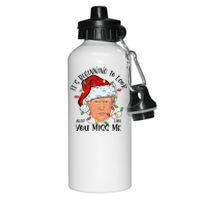 Its Beginning To Look A Lot Like You Miss Me Trump Christmas Aluminum Water Bottle