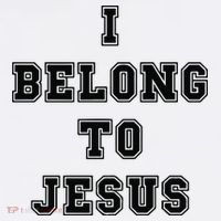 I Belong To Jesus Religious Christian Cool Comfort Performance Bucket Hat