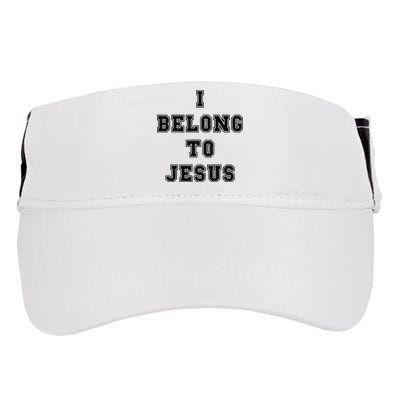 I Belong To Jesus Religious Christian Adult Drive Performance Visor