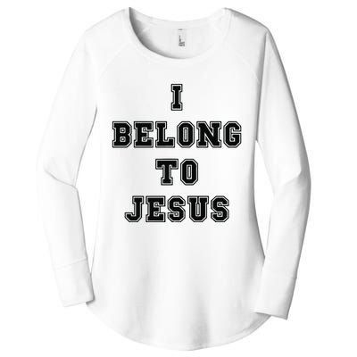 I Belong To Jesus Religious Christian Women's Perfect Tri Tunic Long Sleeve Shirt