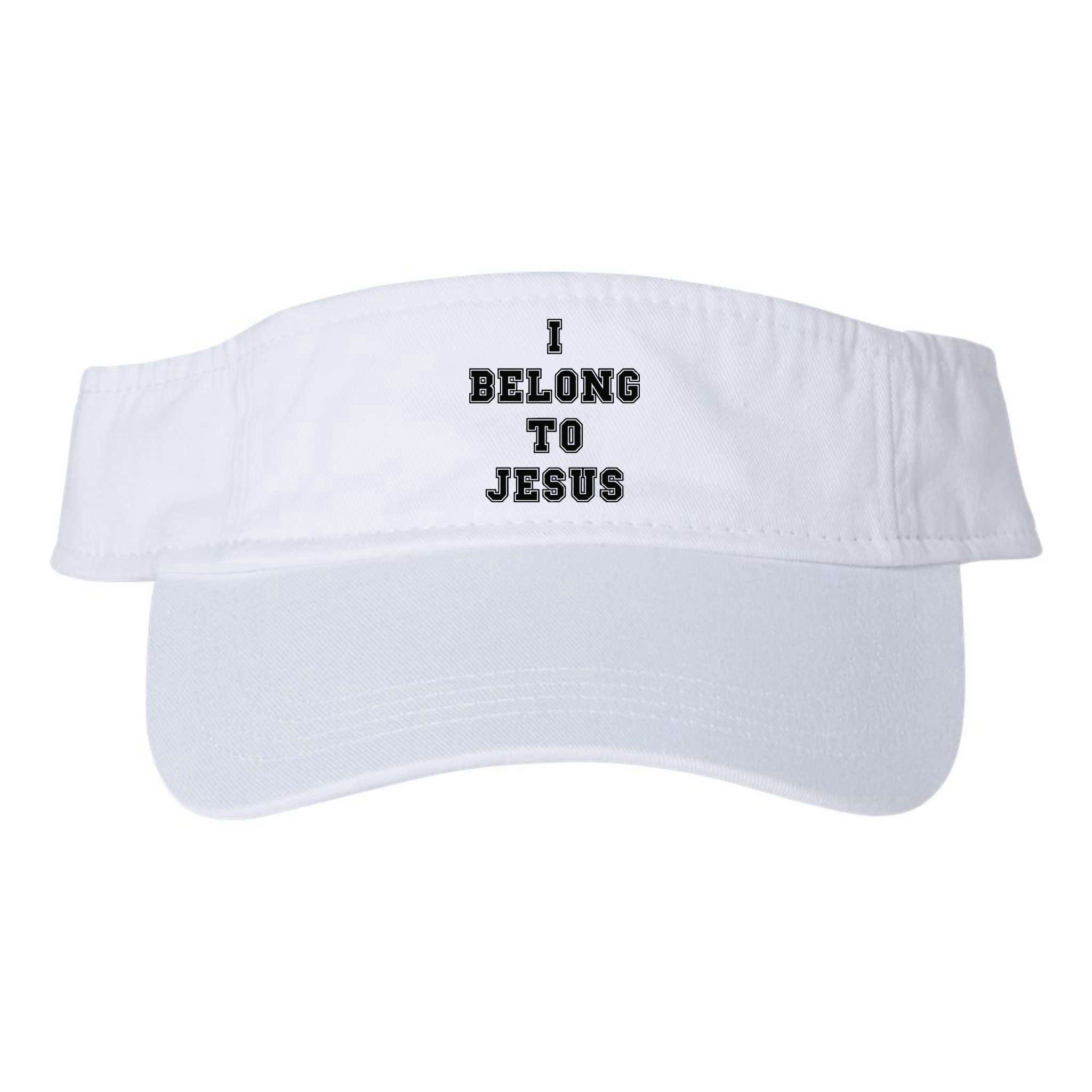 I Belong To Jesus Religious Christian Visor