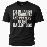 Ill Be Taking My Thoughts And Prayers To The Ballot Box Performance Shirt