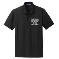 Ill Be Taking My Thoughts And Prayers To The Ballot Box Dry Zone Grid Polo