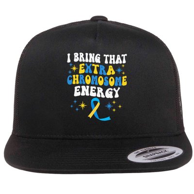 I Bring That Extra Chromosome Energy Down Syndrome Flatbill Hat