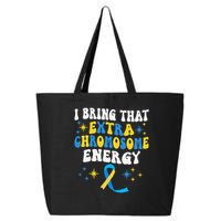 I Bring That Extra Chromosome Energy Down Syndrome 25L Jumbo Tote