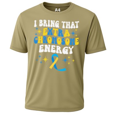 I Bring That Extra Chromosome Energy Down Syndrome Performance Shirt