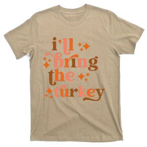 I'll Bring The Turkey Thanksgiving Matching Family Couples T-Shirt