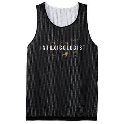 Intoxicologist Bartender Tapster Bartending Bar Pub Owner Mesh Reversible Basketball Jersey Tank