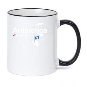 Ive Been There Flag Of Antarctica 11oz Black Color Changing Mug