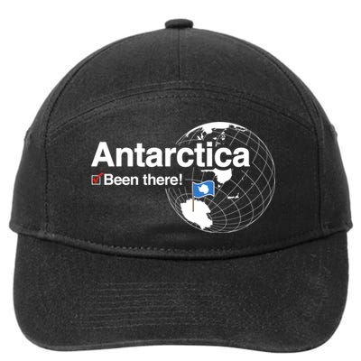Ive Been There Flag Of Antarctica 7-Panel Snapback Hat