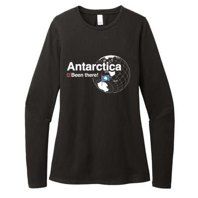 Ive Been There Flag Of Antarctica Womens CVC Long Sleeve Shirt