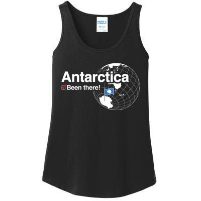 Ive Been There Flag Of Antarctica Ladies Essential Tank