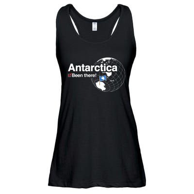 Ive Been There Flag Of Antarctica Ladies Essential Flowy Tank