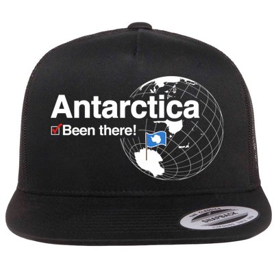 Ive Been There Flag Of Antarctica Flatbill Hat