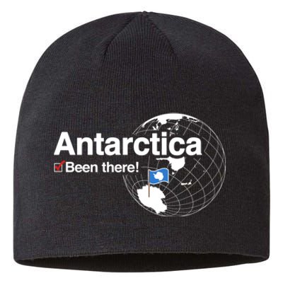 Ive Been There Flag Of Antarctica Sustainable Beanie