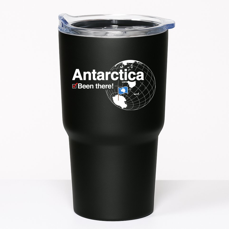 Ive Been There Flag Of Antarctica Tumbler