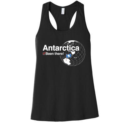 Ive Been There Flag Of Antarctica Women's Racerback Tank