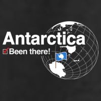 Ive Been There Flag Of Antarctica Golf Towel