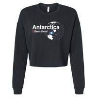 Ive Been There Flag Of Antarctica Cropped Pullover Crew