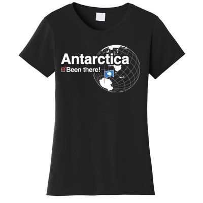 Ive Been There Flag Of Antarctica Women's T-Shirt