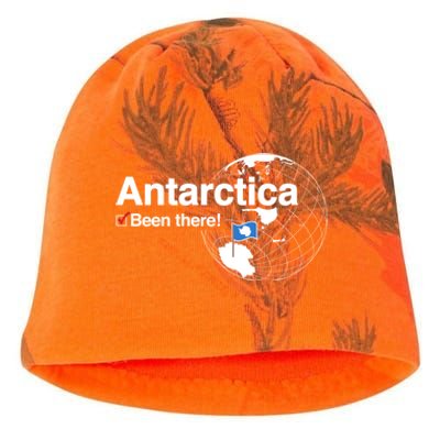 Ive Been There Flag Of Antarctica Kati - Camo Knit Beanie