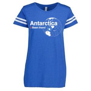 Ive Been There Flag Of Antarctica Enza Ladies Jersey Football T-Shirt