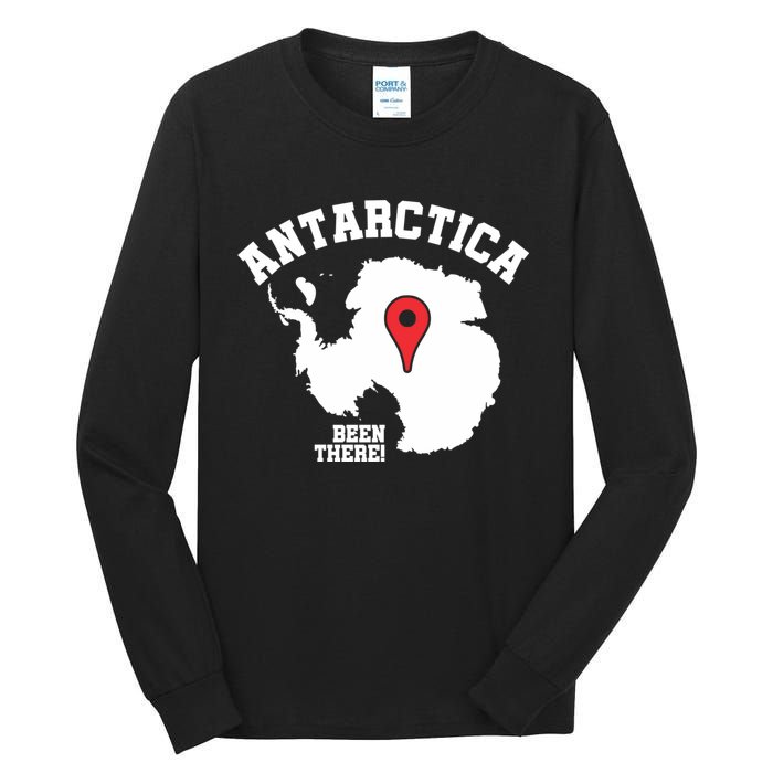 Ive Been There Flag Of Antarctica Tall Long Sleeve T-Shirt