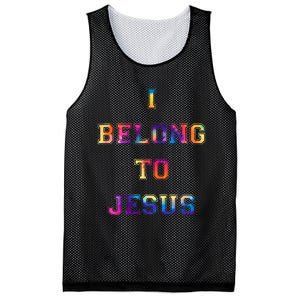 I Belong To Jesus Christian Gym Christian Dad Mesh Reversible Basketball Jersey Tank