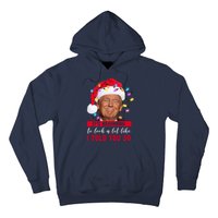 It's Beginning To Look A Lot Like I Told You So Funny Donald Trump Christmas Hoodie