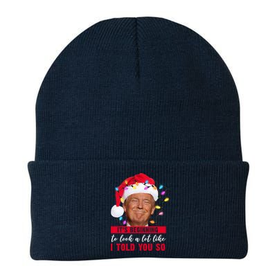 It's Beginning To Look A Lot Like I Told You So Funny Donald Trump Christmas Beanie