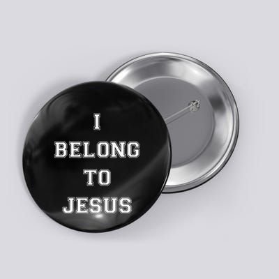 I Belong To Jesus Christian Gym Apparel Christian Dad Button