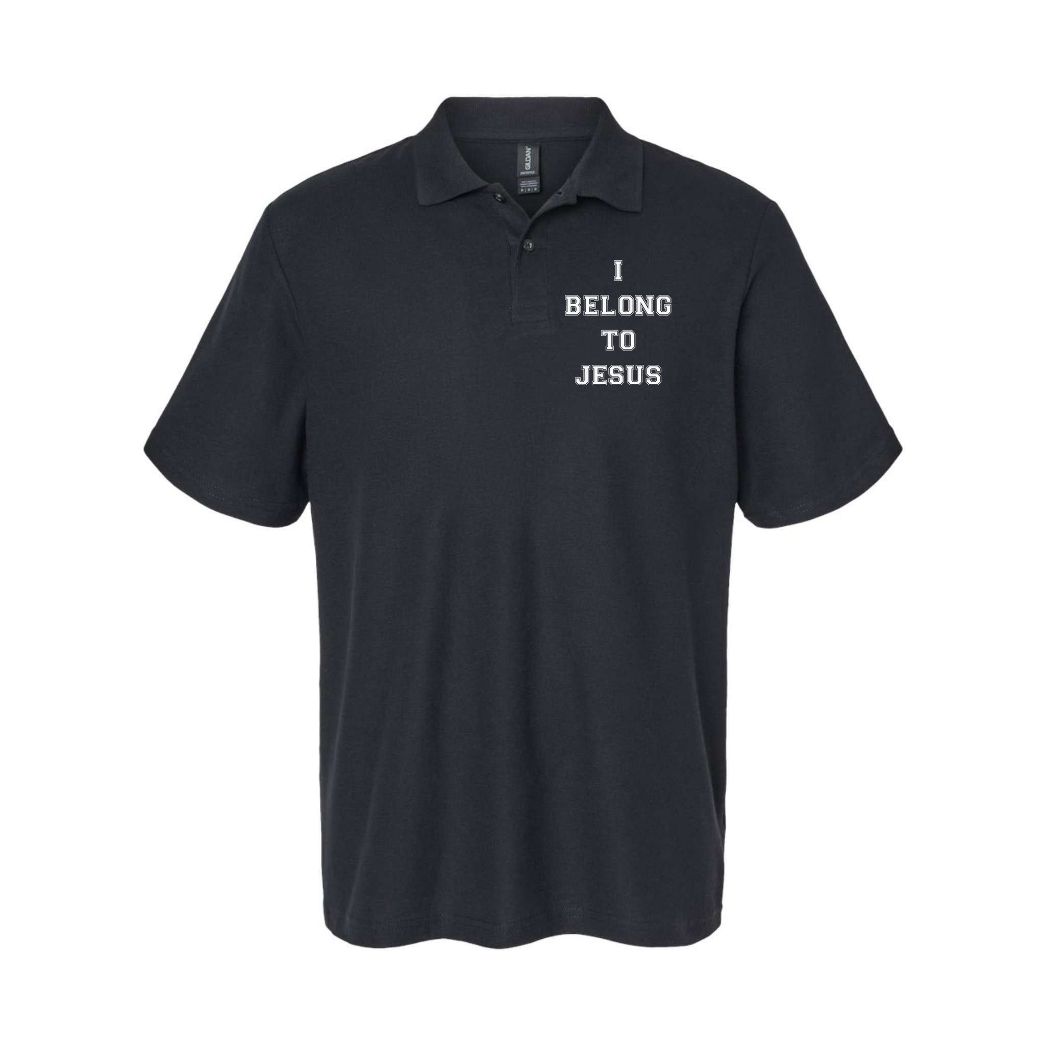 I Belong To Jesus Christian Gym Apparel Christian Dad Polo