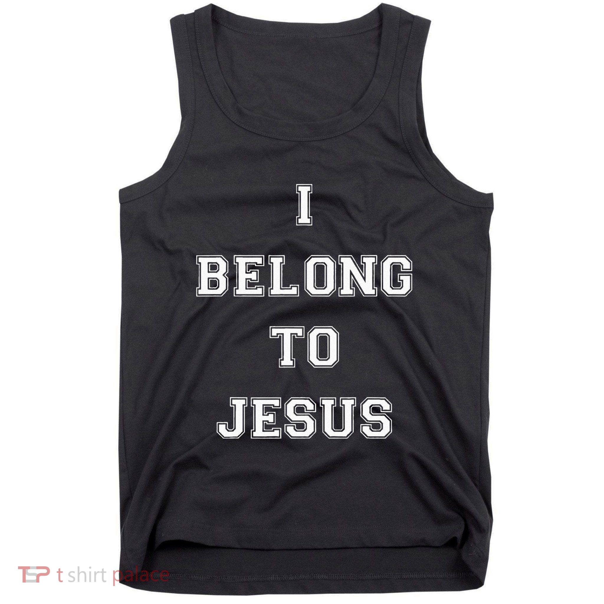 I Belong To Jesus Christian Gym Apparel Christian Dad Tank Top