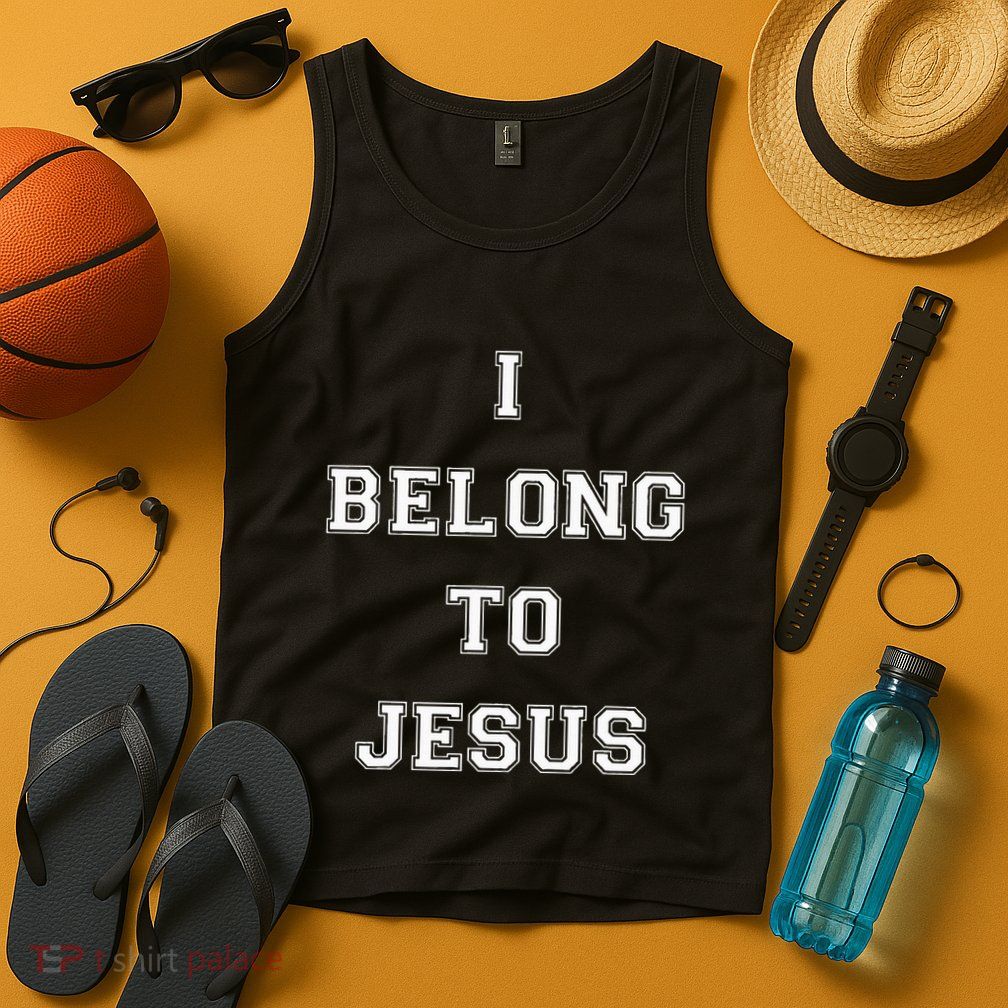I Belong To Jesus Christian Gym Apparel Christian Dad Tank Top