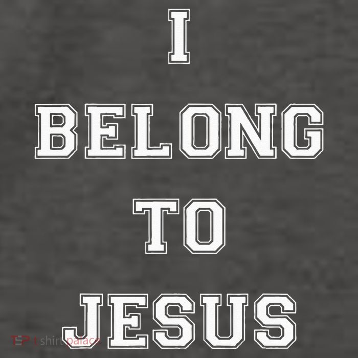 I Belong To Jesus Christian Gym Apparel Christian Dad Vector Backpack