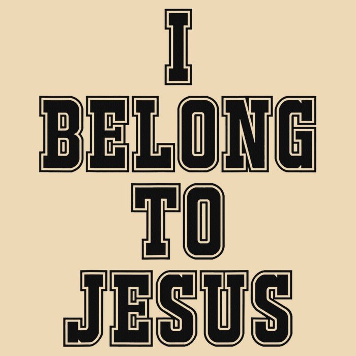 I Belong To Jesus Kaka I Belong To Jesus Drawstring Bag
