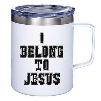 I Belong To Jesus Kaka I Belong To Jesus 12oz Stainless Steel Coffee Mug