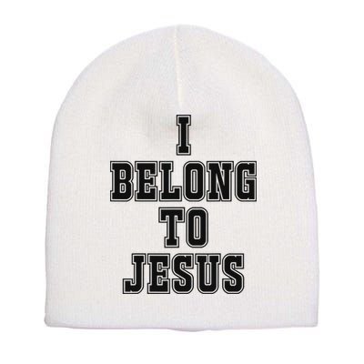 I Belong To Jesus Kaka I Belong To Jesus Short Acrylic Beanie