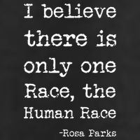 I Believe There Is Only One Race, The Human Race 7 Panel Mesh Trucker Snapback Hat
