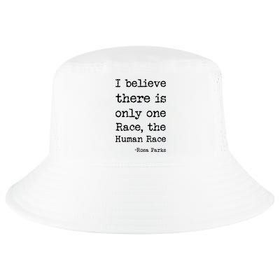 I Believe There Is Only One Race, The Human Race Cool Comfort Performance Bucket Hat