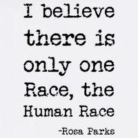 I Believe There Is Only One Race, The Human Race Cool Comfort Performance Bucket Hat