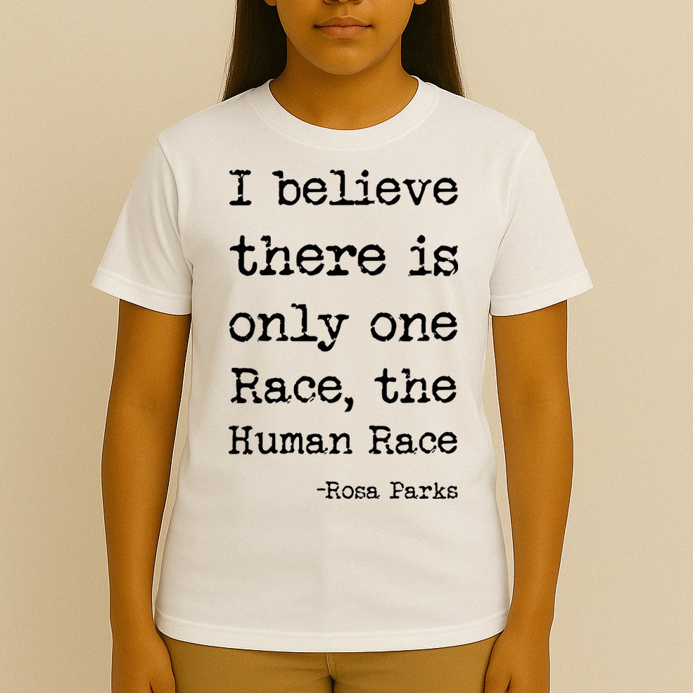 I Believe There Is Only One Race, The Human Race T-Shirt
