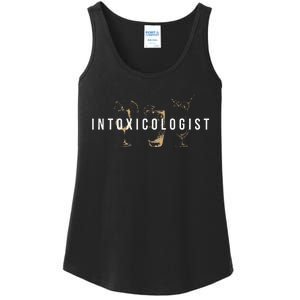 Intoxicologist Bartender Tapster Bartending Bar Pub Owner Ladies Essential Tank