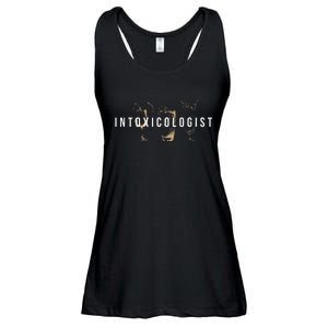 Intoxicologist Bartender Tapster Bartending Bar Pub Owner Ladies Essential Flowy Tank